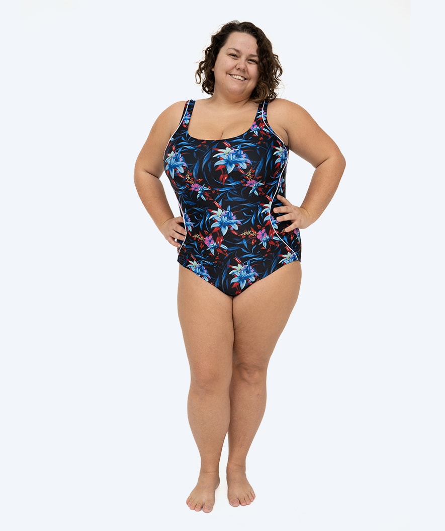Watery uimapuku plus size naisille - Marilla - Arvia Blue