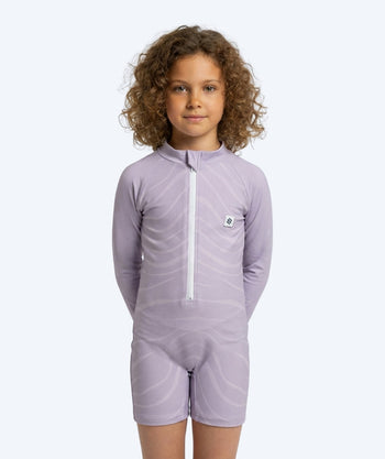 Watery UV-puvut lapsille - Fjord Pitkähihainen Rashguard - Violetti