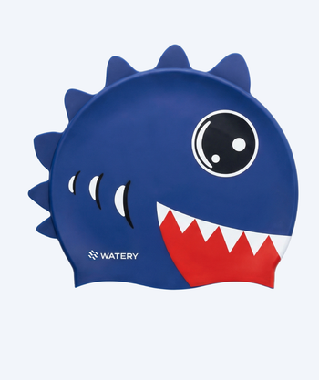 Watery uimalakki lapsille - Dashers - Shark (Sininen/punainen)