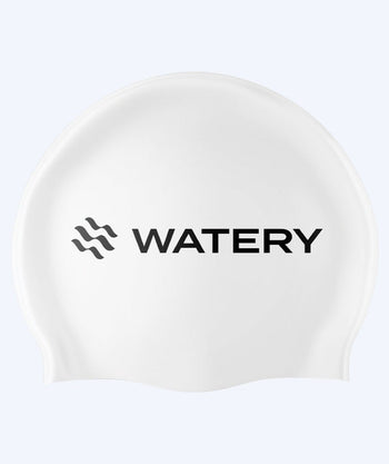 Watery uimalakki (yli 10 vuotiaille) - Signature Latex - Valkoinen