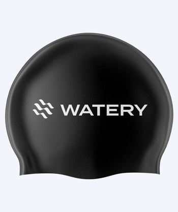 Watery uimalakki (yli 10 vuotiaille) - Signature Latex - Musta