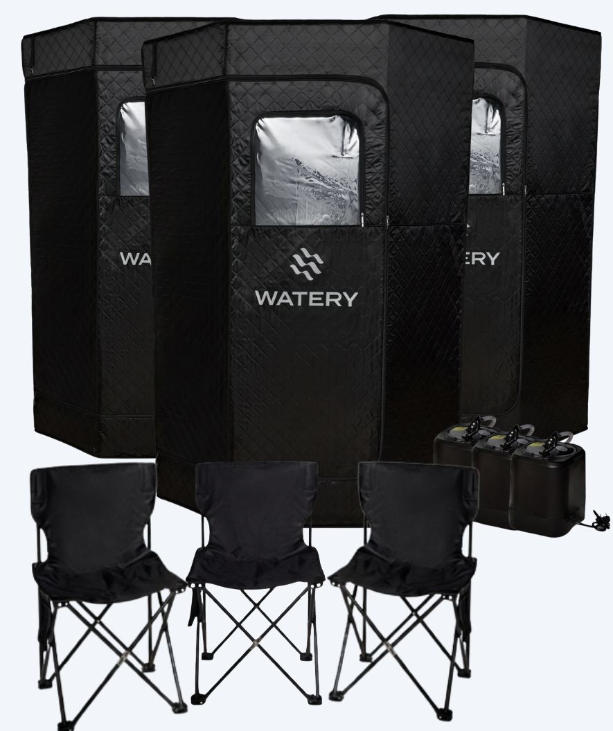Pakettitarjous: 3x Watery Ambience höyrysauna