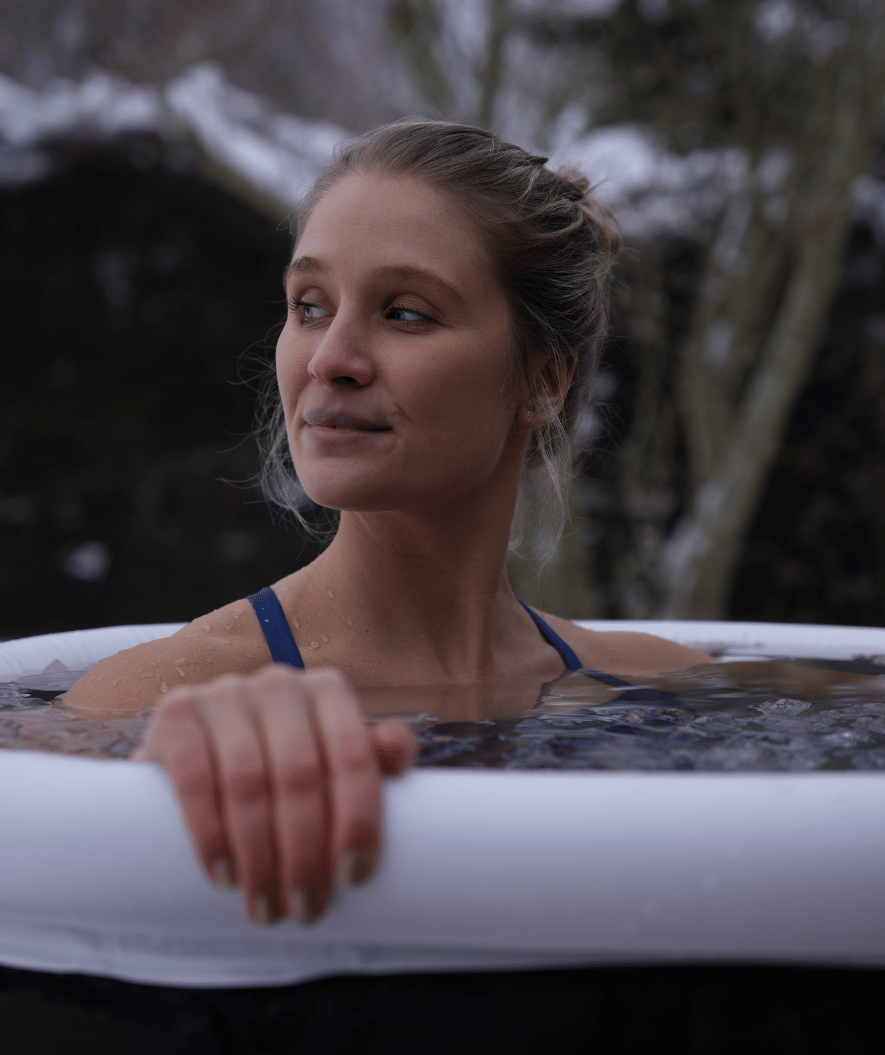 Watery ilmatäytteinen kylmäallas - Hero - Musta