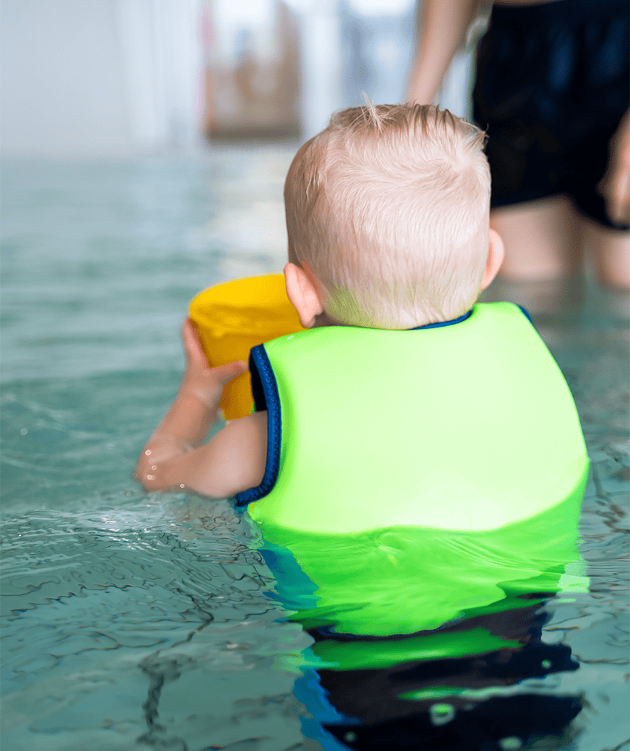 Watery uimaliivit lapsille (2-8) - Basic - Vihreä