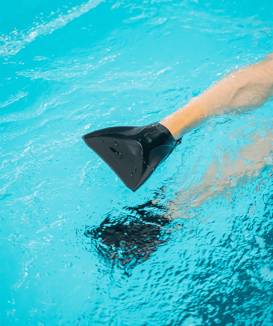 Watery räpylät - Cardinal Powerfin Pro - Musta