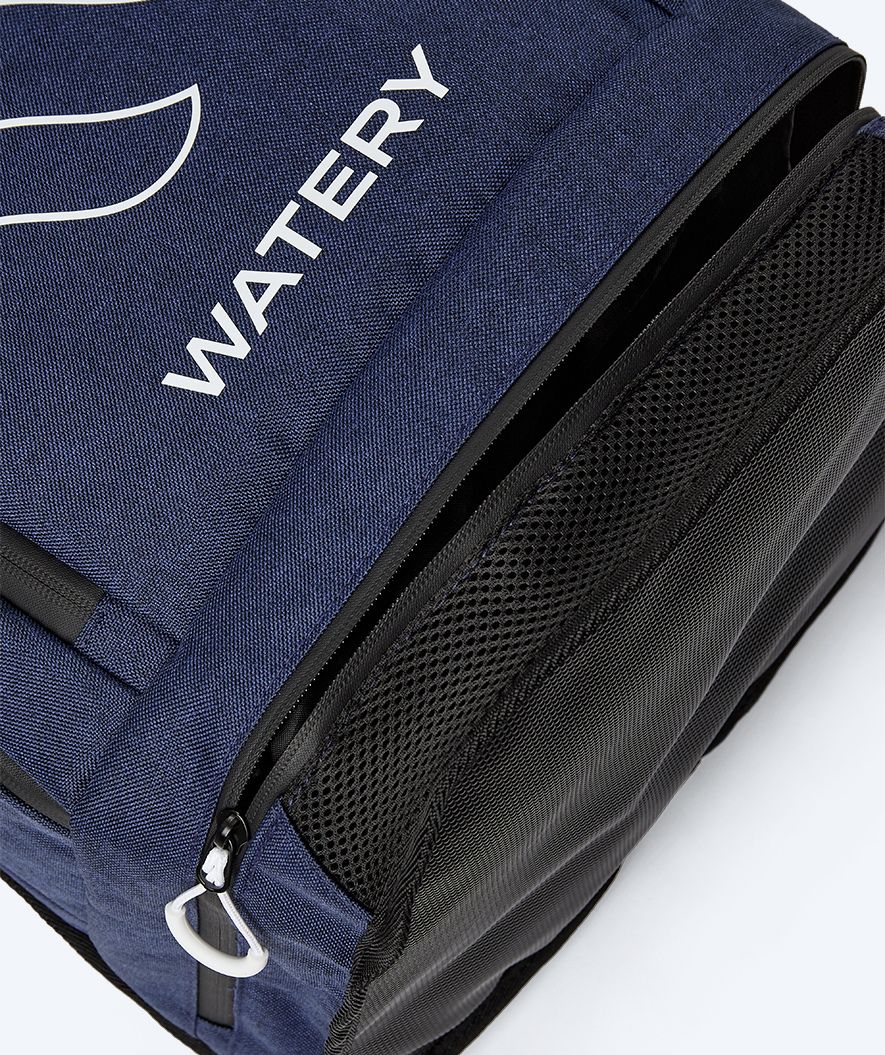 Watery uimakassi - Viper Elite 45L - Tummansininen/valkoinen