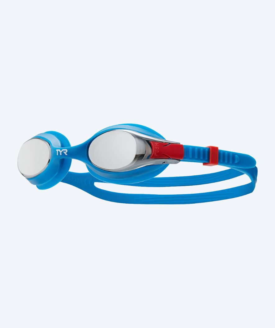 TYR uimalasit lapsille - Swimple Mirror - Sininen/punainen