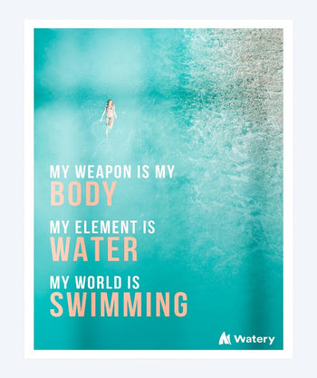 Watery uintijuliste - My World is Swimming