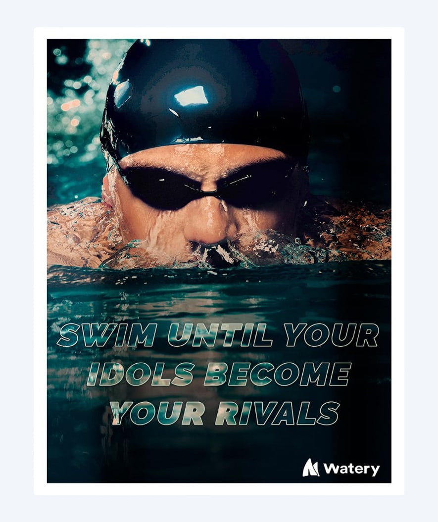 Watery uintijuliste - Swim until your idols become your rivals