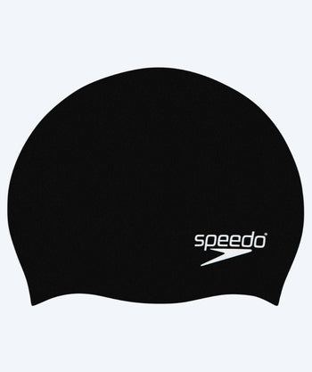 Speedo uimalakki junioreille (6-16) - Plain - Musta