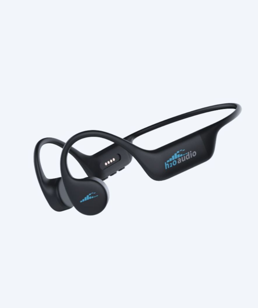 H2OAudio vedenkestävät kuulokkeet - Tri 2 Multi-Sport sis. BT ja MP3 - Musta