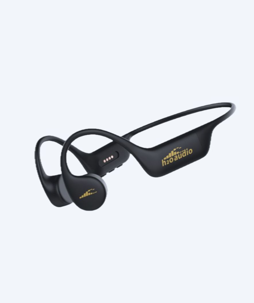 H2OAudio vedenkestävät kuulokkeet - Tri 2 PRO Multi-Sport sis. BT ja MP3 - Musta
