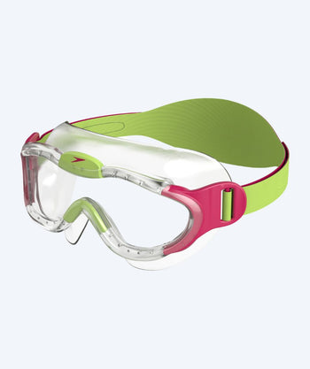 Speedo uimalasit lapsille (2-6) - Sea Squad Mask - Läpinäkyvä/pinkki