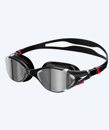 Speedo uimalasit kuntoiluun - Biofuse 2.0 Mirror - Musta/hopea