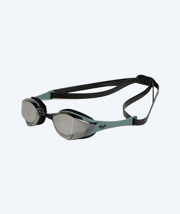 Arena Elite-uimalasit - Cobra Edge SWIPE Mirror - Harmaa/hopea