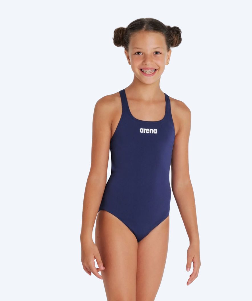 Arena uimapuku tytöille - Team Swim Pro Solid - Tummansininen