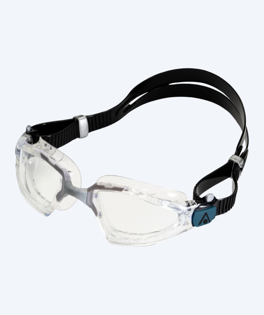 Aquasphere uimalasit kuntoiluun - Kayenne Pro - Musta/läpinäkyvä