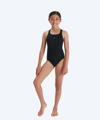 Speedo uimapuku tytöille - Endurance Medalist - Musta