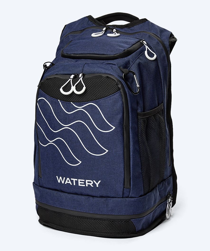 Watery uimakassi - Viper Elite 45L - Tummansininen/valkoinen