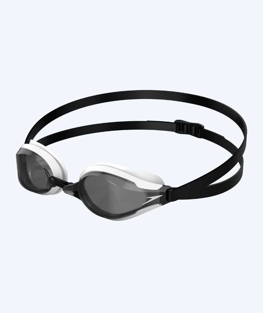 Speedo Elite-uimalasit - Fastskin Speedsocket 2 - Valkoinen/musta (Smoke linssi)