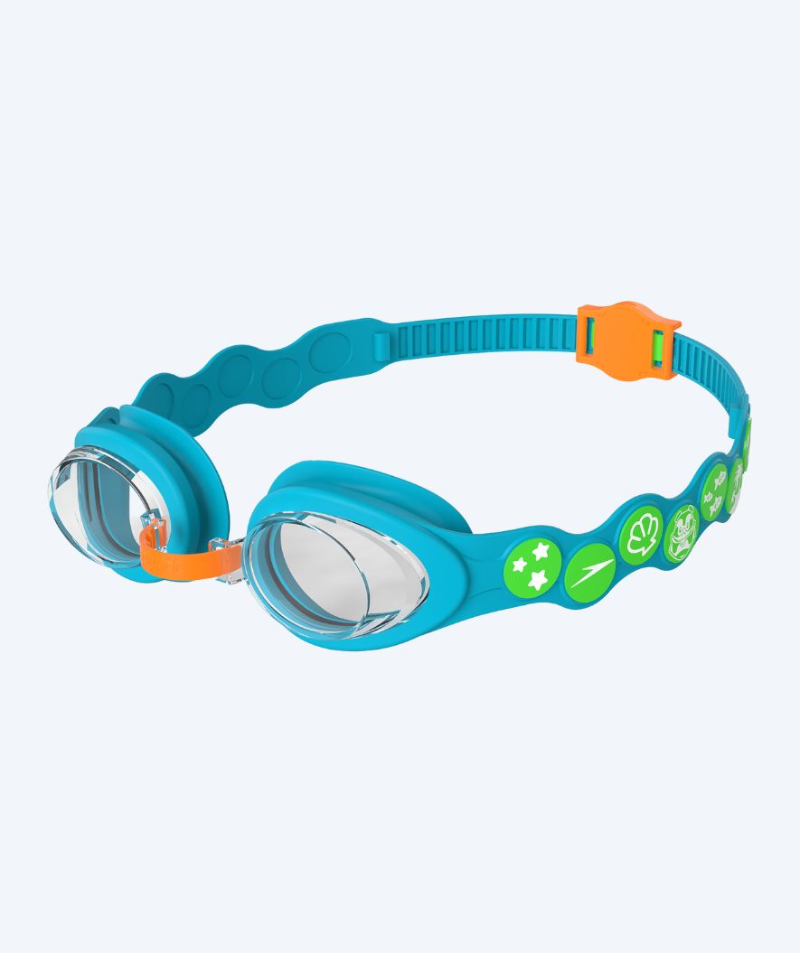 Speedo uimalasit lapsille (3-6) - Infant Spot - Sininen/vihreä