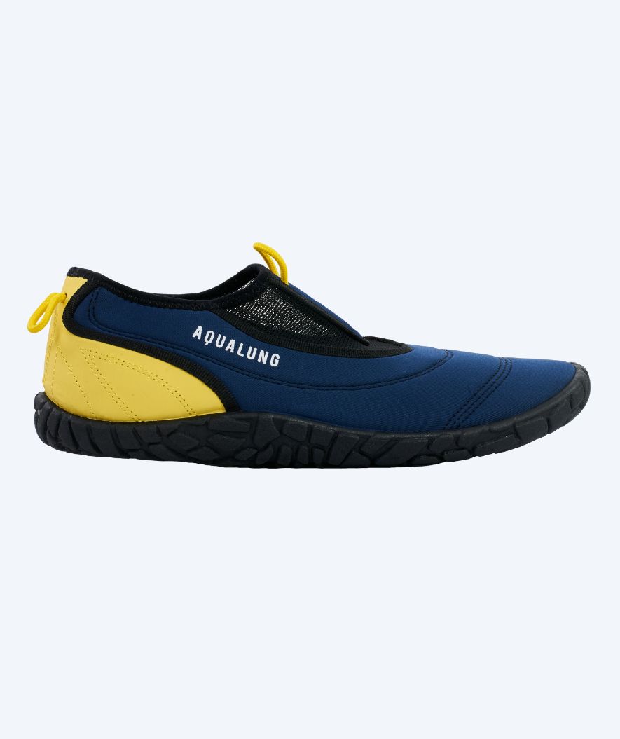 Aqualung neopreeniuimahousut aikuisille - Beachwalker XP - Tummansininen/keltainen