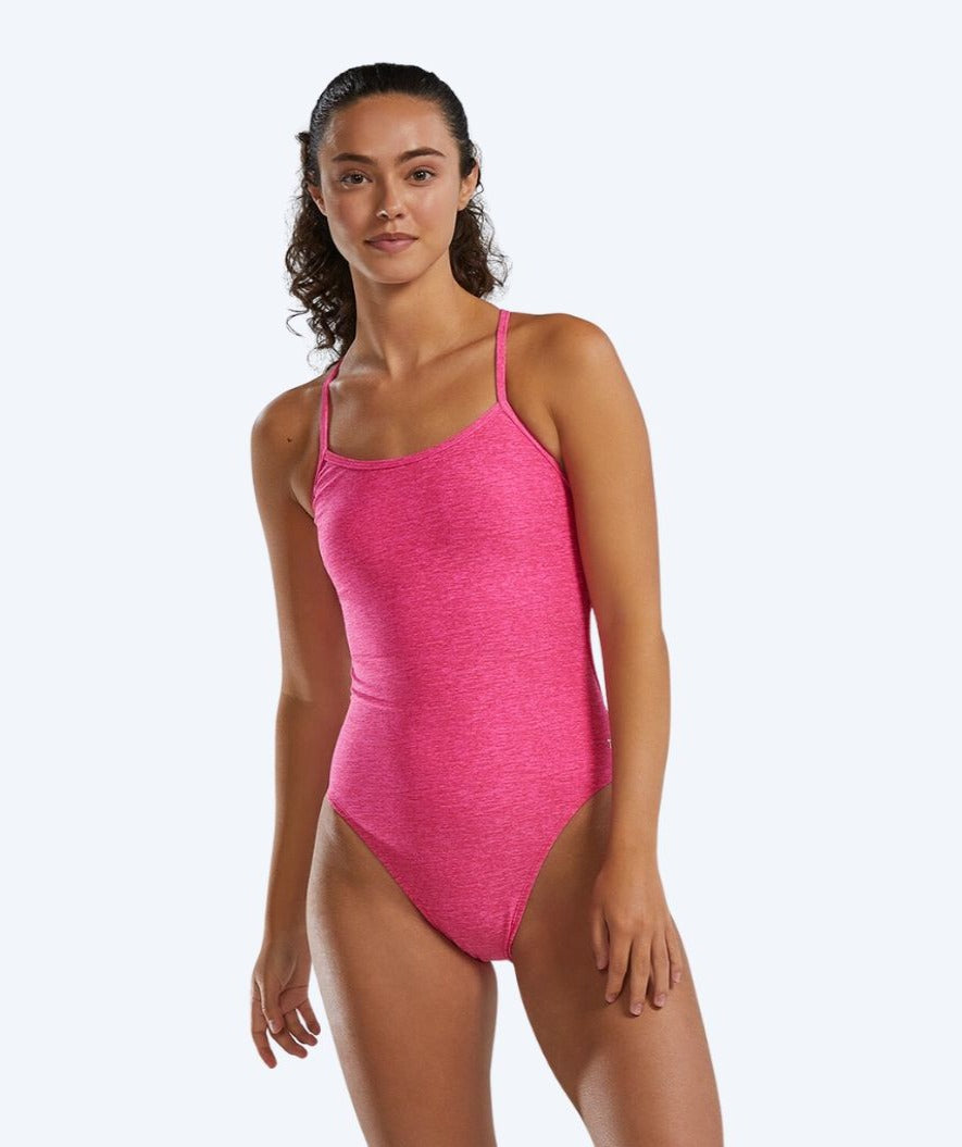 TYR uimapuku naisille - Durafast Elite Lapped - Vaaleanpunainen