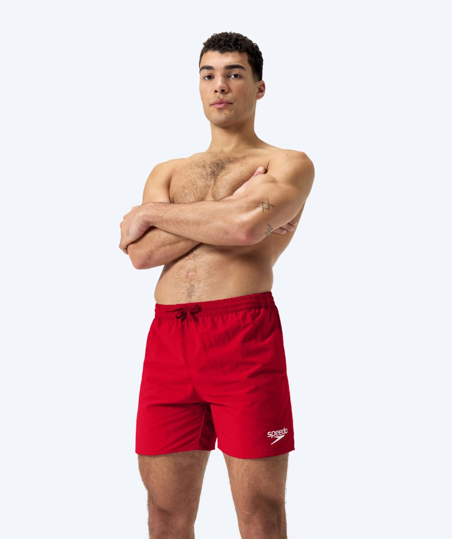 Speedo uimashortsit miehille - Essential - Punainen