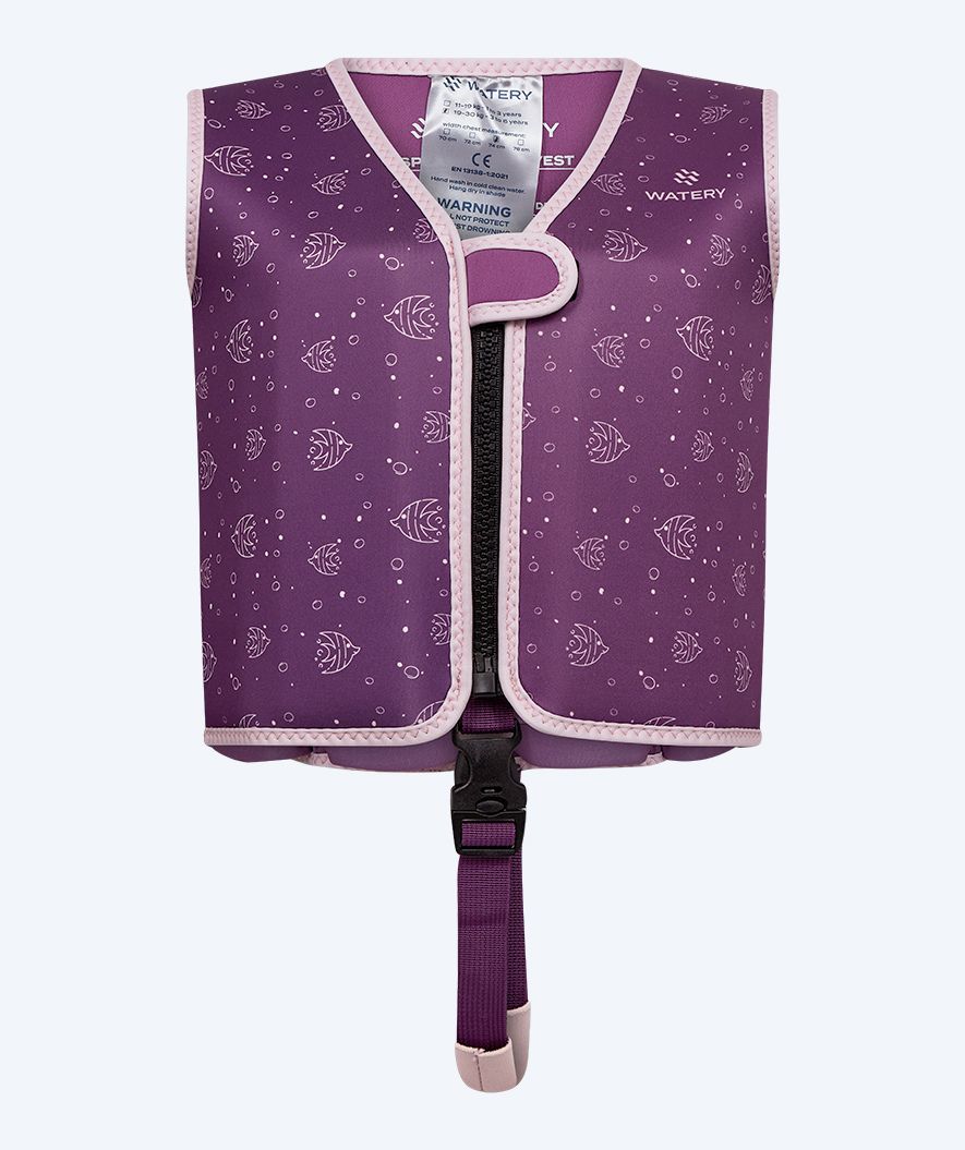 Watery uimaliivit lapsille (1-6) - Splashy - Violetti