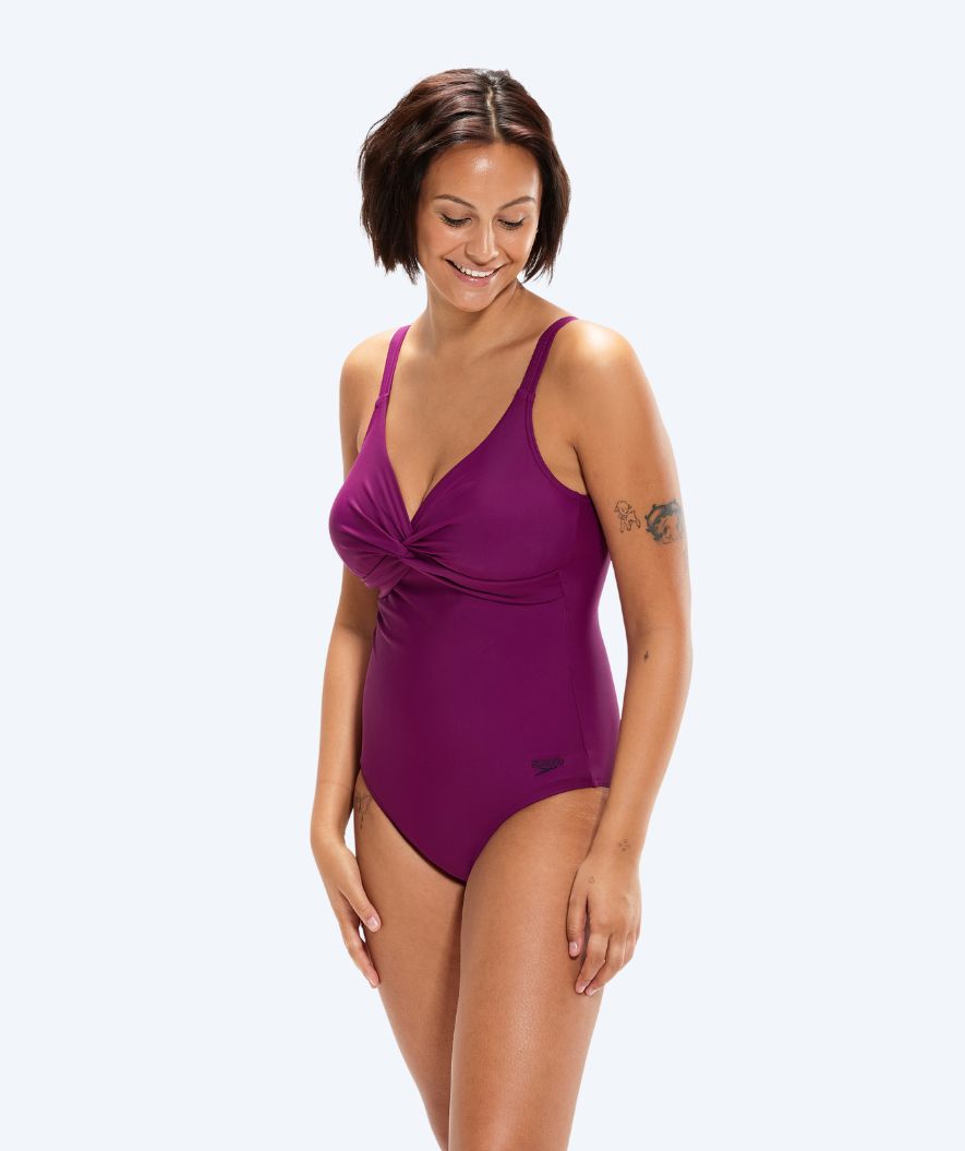 Speedo uimapuku naisille - Brigitte - Violetti