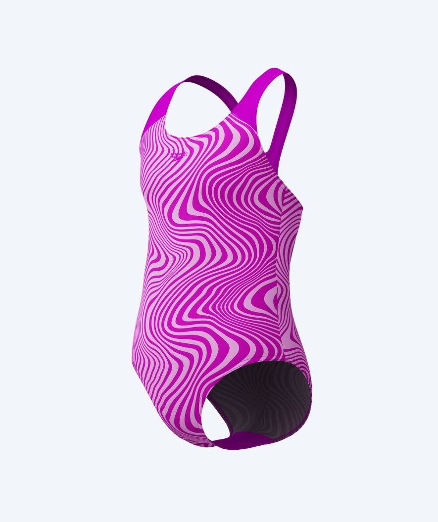 Speedo uimapuku tytöille - Allover Digital Splashback - Pinkki