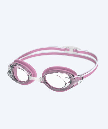 Speedo Elite-uimalasit naisille - Vanquisher 3.0 - Vaaleanpunainen/läpinäkyvä