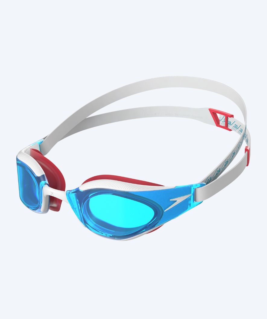Speedo Elite-uimalasit - Fastskin Hyper Elite - Valkoinen/sininen