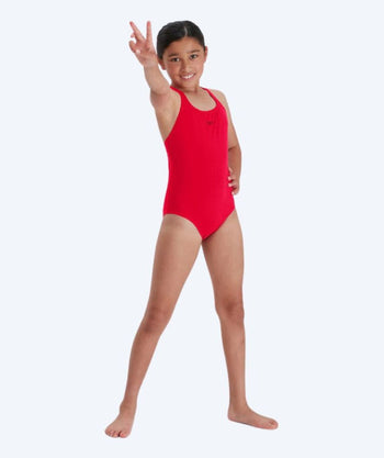 Speedo uimapuku tytöille - Endurance Medalist - Punainen