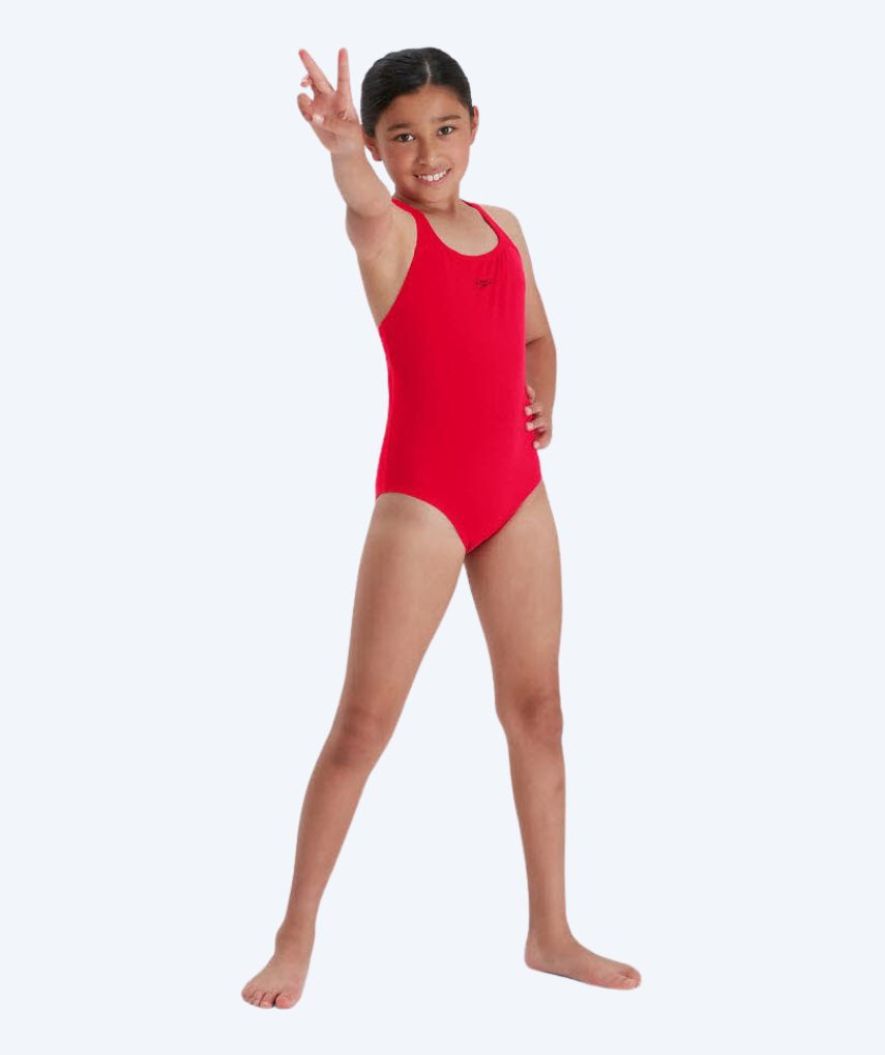 Speedo uimapuku tytöille - Endurance Medalist - Punainen