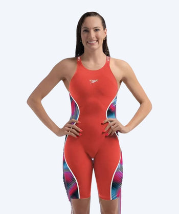 Speedo kilpauimapuku naisille - LZR Pure Intent 2.0 - Punainen/monivärinen