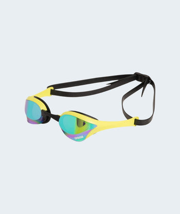 Arena Elite-uimalasit - Cobra Ultra SWIPE Mirror - Keltainen/lime