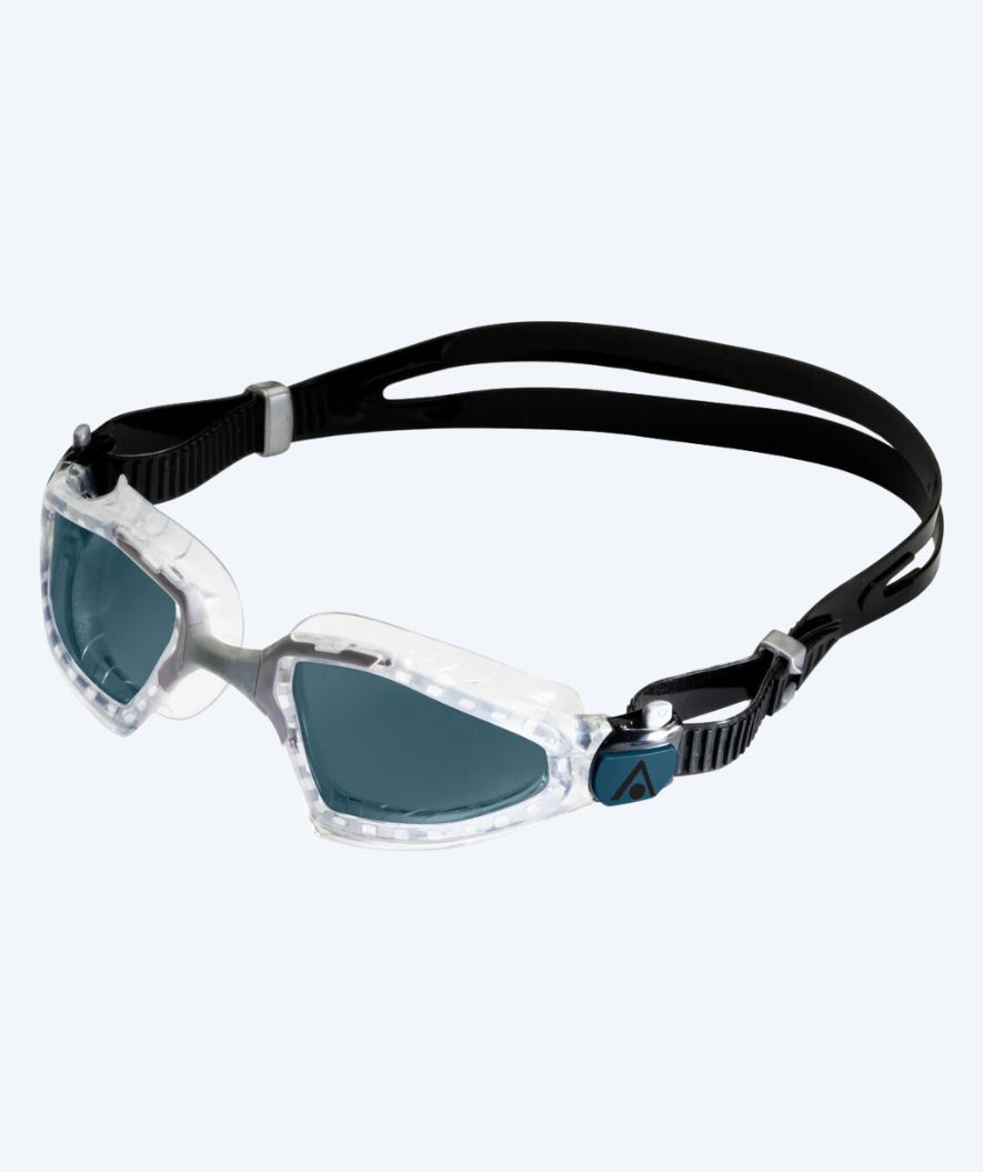 Aquasphere uimalasit kuntoiluun - Kayenne Pro - Musta/läpinäkyvä (Smoke linssi)