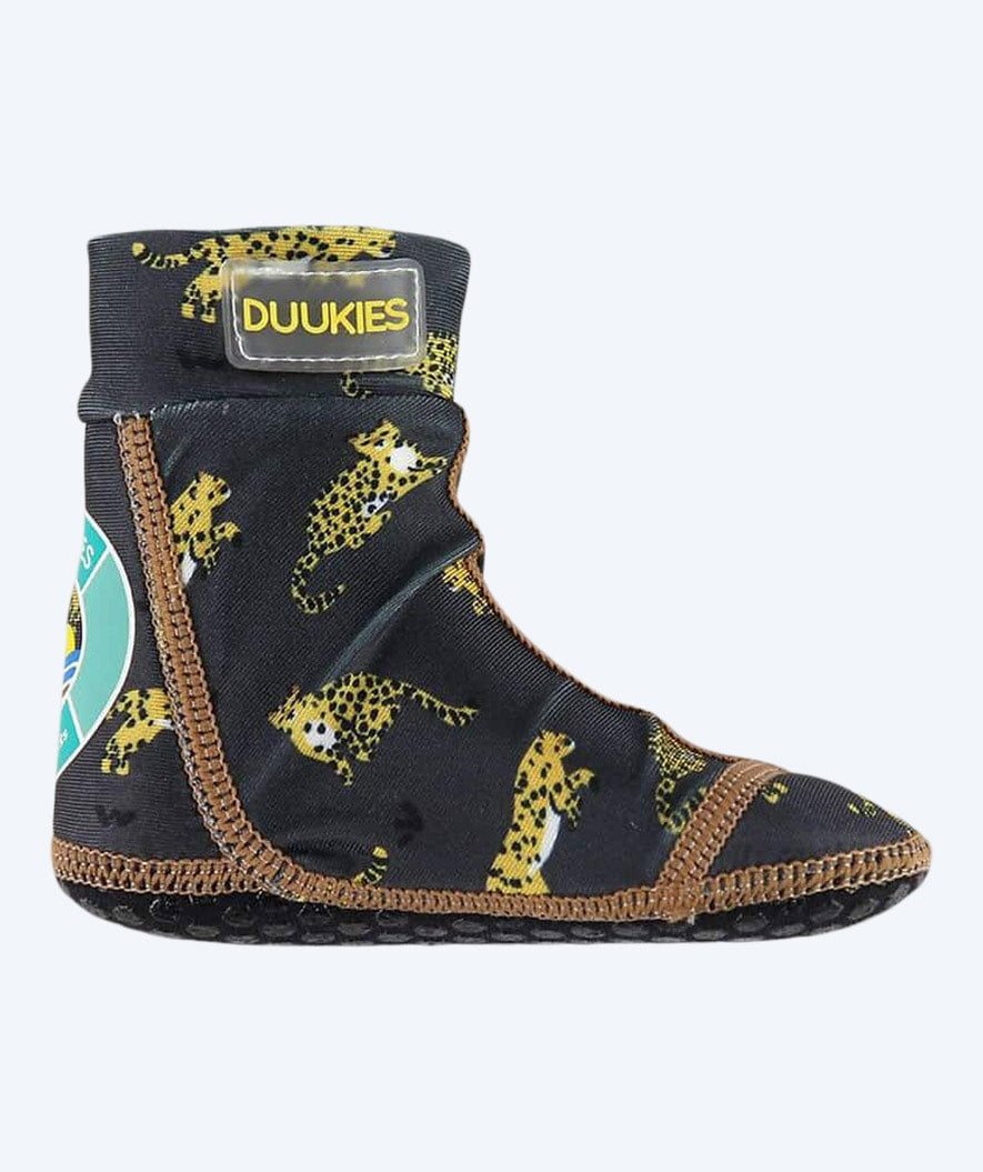 Duukies uimasukat lapsille - Leopard - Musta