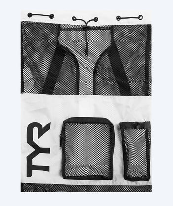 TYR verkkokassi - Big Mesh Mummy 40L - Valkoinen/musta