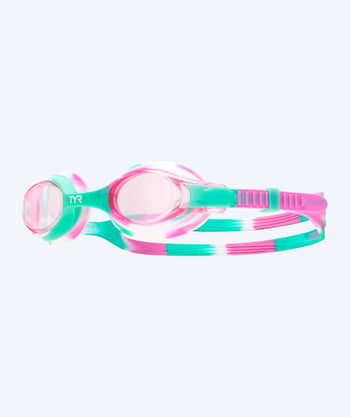 TYR uimalasit lapsille - Swimple - Vihreä/pinkki