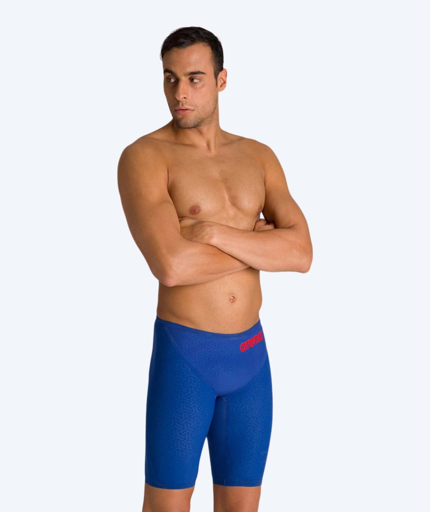 Arena kilpauimahousut miehille - Carbon Glide - Ocean Blue