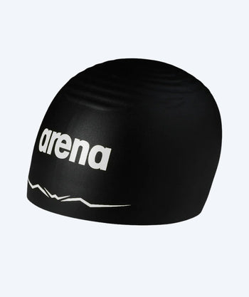 Arena kilpauimalakki - Aquaforce Wave Cap - Musta/Valkoinen