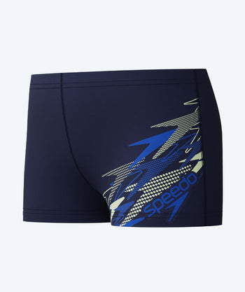Speedo uimabokserit pojille - Medley Logo - Tummansininen/Sininen