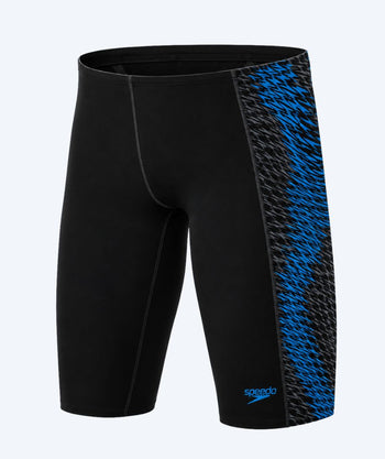 Speedo pitkät uimahousut miehille - Endurance Max Tech Pannel - Musta/Tummansininen