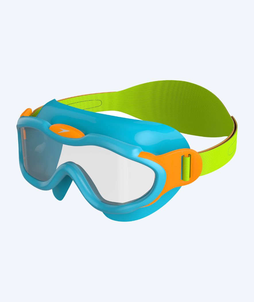 Speedo uimalasit lapsille (1-3) - Sea Squad Mask - Vaaleansininen/Vaaleanvihreä
