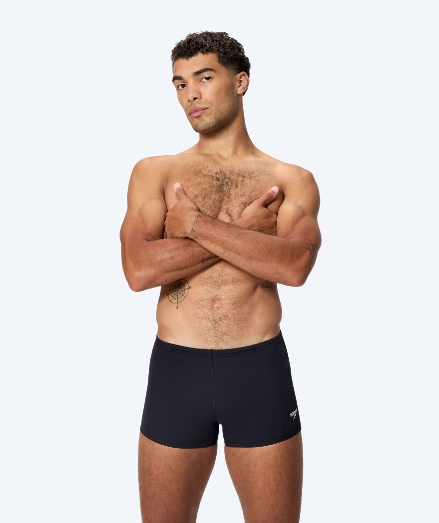 Speedo uimabokserit miehille - Endurance Logo - Musta