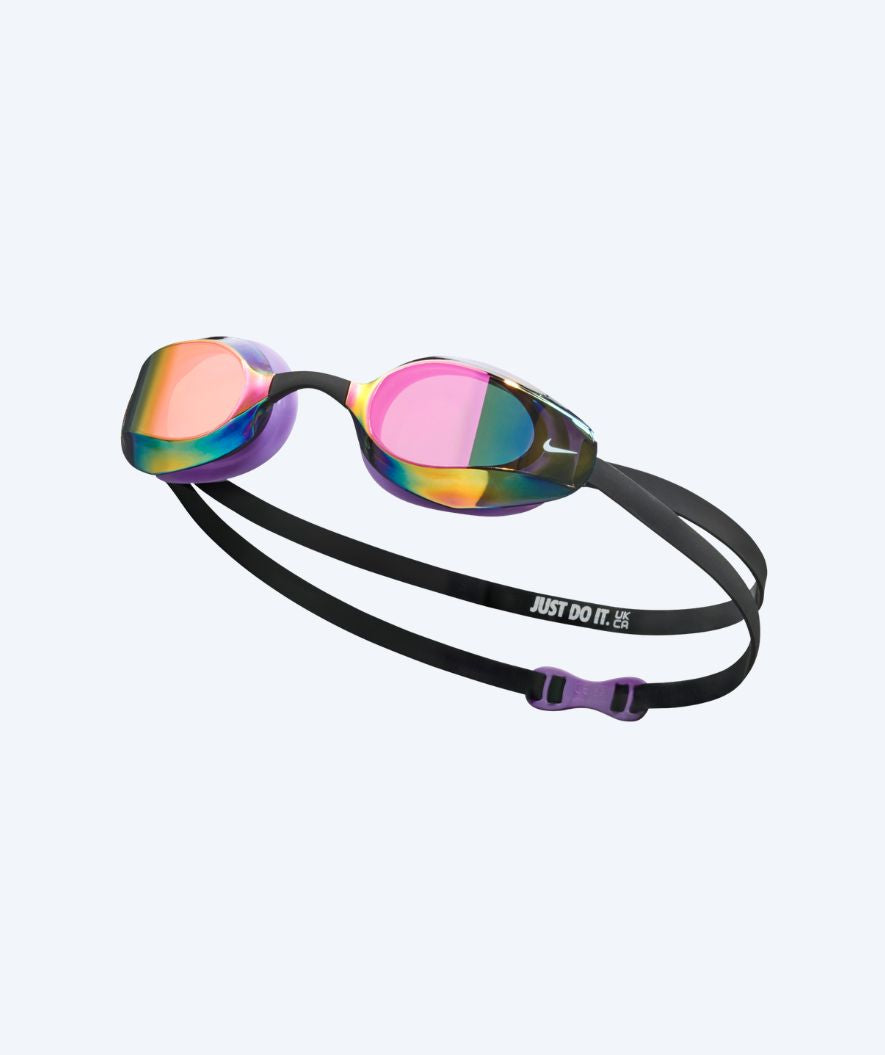 Nike Elite-uimalasit - Vapor Mirror - Musta/Violetti