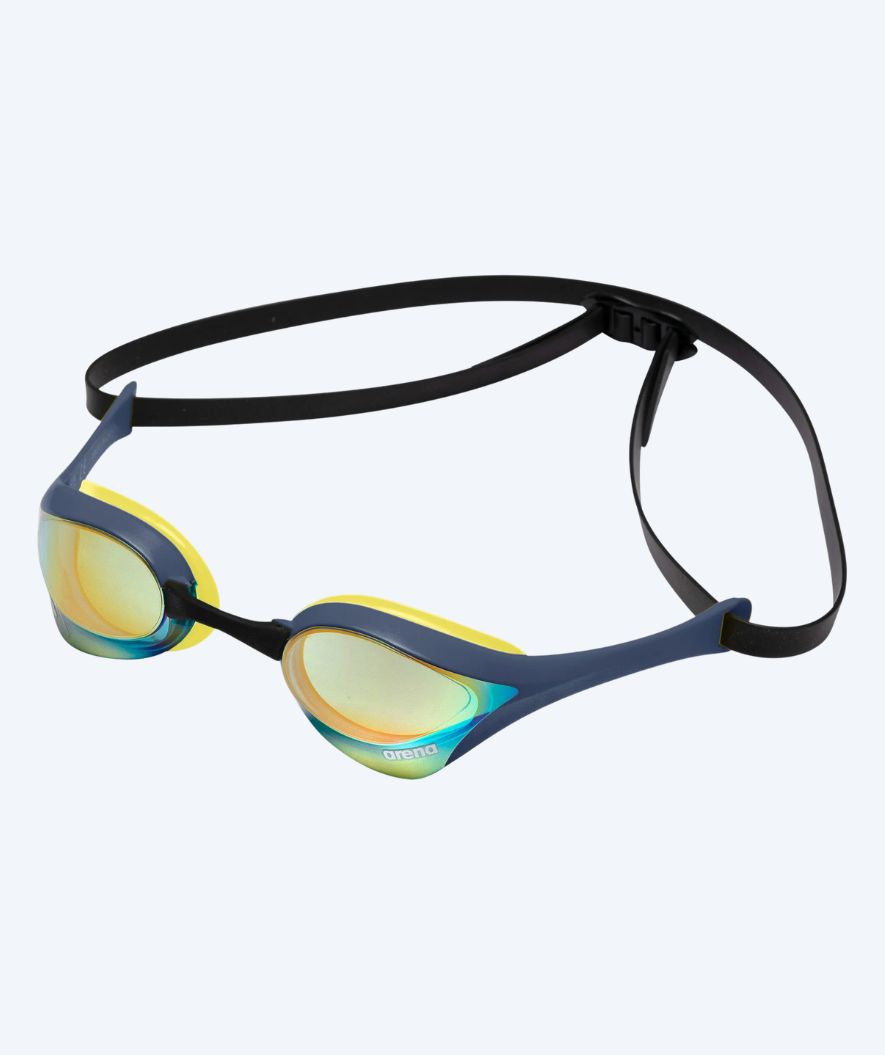 Arena Elite-uimalasit - Cobra Ultra SWIPE Mirror - Kulta/Tummansininen (Limited 2026)