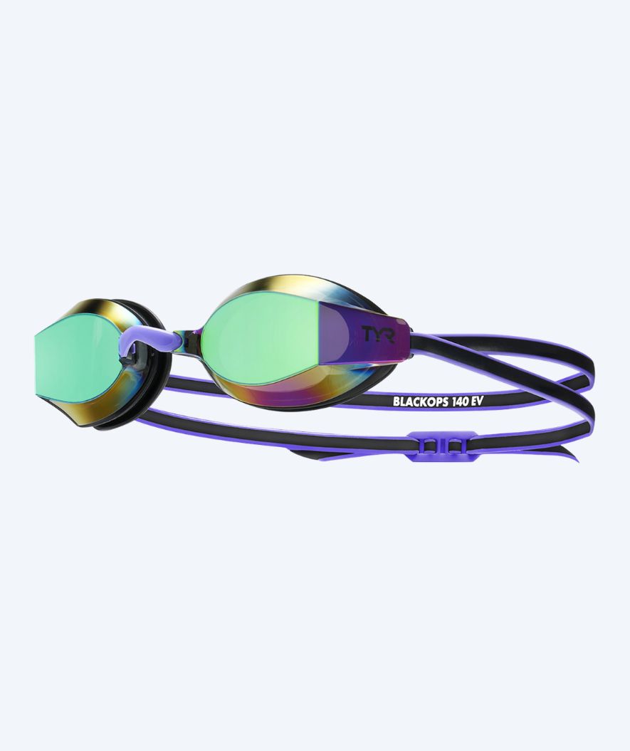 TYR uimalasit naisille - Blackops 140 EV Mirrored - Violetti/Vihreä